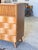 Newly refinished vintage highboy dresser by Edmund Spence, featuring beautifully sculpted wavy drawers, a tambour sliding...