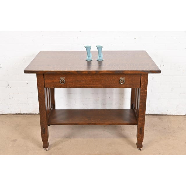 Rookwood Pottery Arts & Crafts Glazed Ceramic Vases, 1949 For Sale - Image 11 of 12