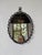 Metal Oval Brutalist Chain Mirror, 1950 For Sale - Image 7 of 18