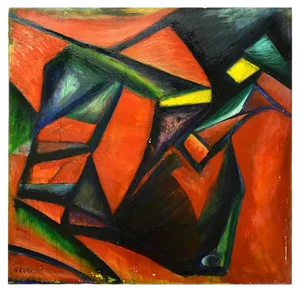 The Last Ride - Oil Painting 1999 by Giorgio Lo Fermo 1999