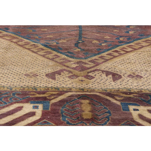 Late 19th Century Late 19th Century Persian Khotan Rug, 09'01 X 11'04 For Sale - Image 5 of 10