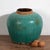 Antique Turquoise Ceramic Vase For Sale - Image 6 of 6