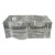 Vintage Orrefors Sweden Modernist Crystal Candle Holders—Pair For Sale