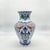 Ceramic Handmade Ceramic Faceted Vase (30cm) – Classic Iznik Cypress & Tulip Pattern – Geometric Art Decor For Sale - Image 7 of 8