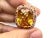 Bochic "Capri" Vintage Multi Sapphire & Citrine Ring Set 18K Gold & Silver For Sale - Image 16 of 18
