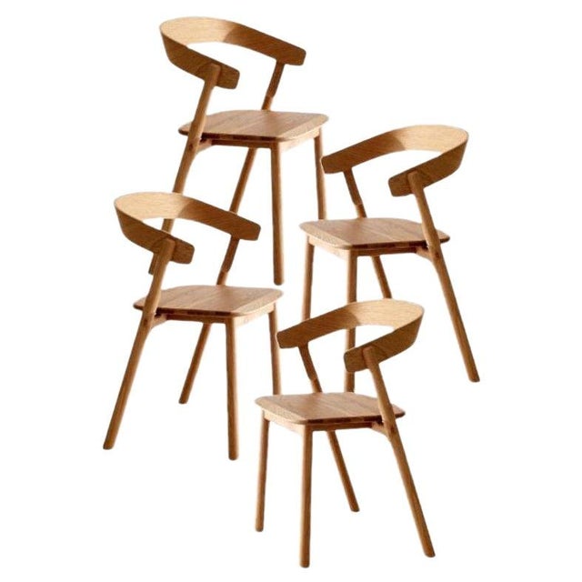 Set of Nude Dining Chairs by Made by Choice For Sale - Image 15 of 15