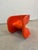 Multifunctional Children's Chair in Orange by Johannes Foersom & Peter Hiort Lorenzen for Cado For Sale - Image 6 of 11