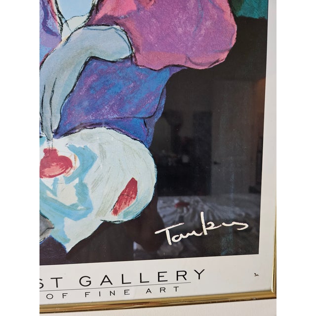1990s Park West Gallery Itzchak Tarkay "Burette Noire" Print For Sale - Image 4 of 6
