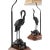 Japanese Pair of Crane Form Table Lamps For Sale - Image 3 of 6