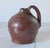 Brick Red Vintage Studio Art Pottery Bud Vase or Small Jug With Handle For Sale - Image 8 of 9