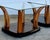 Vintage Henredon “Scene Two” Zebra Wood Tush Side Tables - A Pair For Sale - Image 11 of 12