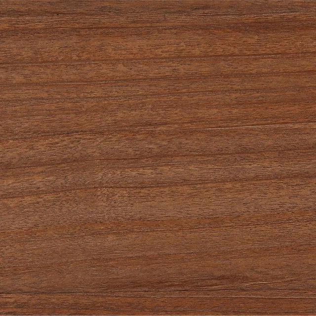 2020s Modern Walnut Trapezoid Console Table For Sale - Image 5 of 5
