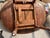 Antique Oak Wood Drop Leaf Dining Table For Sale - Image 10 of 10
