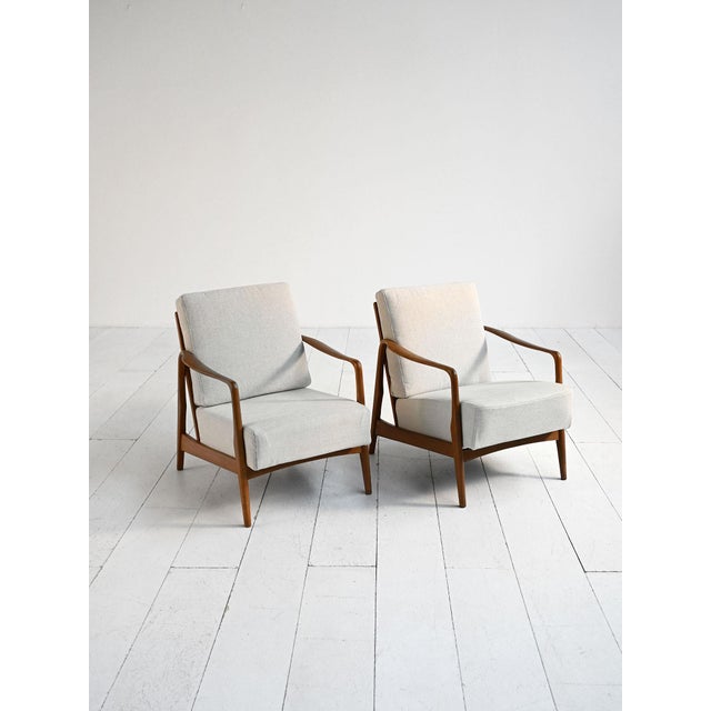 German Armchairs, 1960s, Set of 2 For Sale - Image 3 of 11
