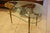 Mid-Century Engraved Clear Glass Coffee Table, 1950s For Sale - Image 4 of 18