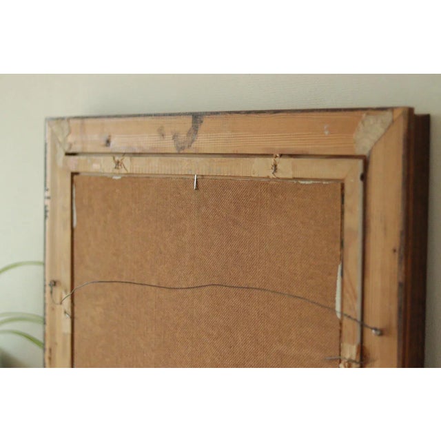 Willy Lindeberg, Coastal Town, 1960s, Oil on Panel For Sale - Image 7 of 11