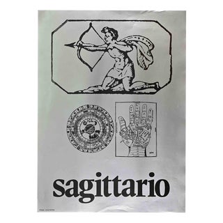 Sergio Barletta, Sagittarius, 1973, Offset For Sale