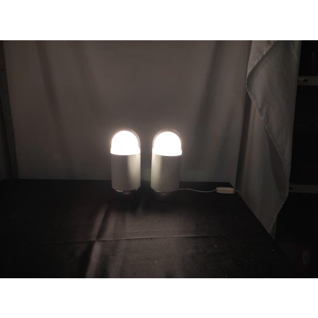 Table Lamps attributed to Martini Falconi Fois Architects for Reggiani Spa Lighting, 1970s, Set of 2 For Sale - Image 6 of 9