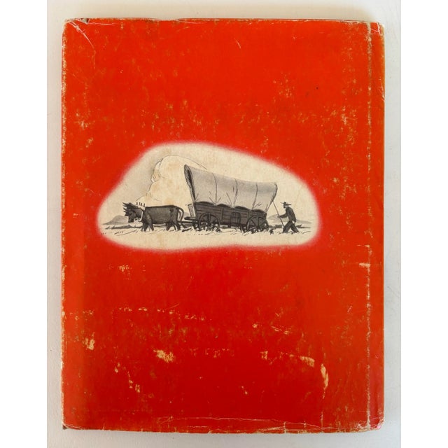 The Covered Wagon Hardcover in Dust Jacket by May McNeer Illustrations by Florian 1944 For Sale - Image 4 of 12