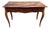 19th C French Provincial Louis XV Style Solid Walnut Writing Desk, Hall or Side Table - For Sale