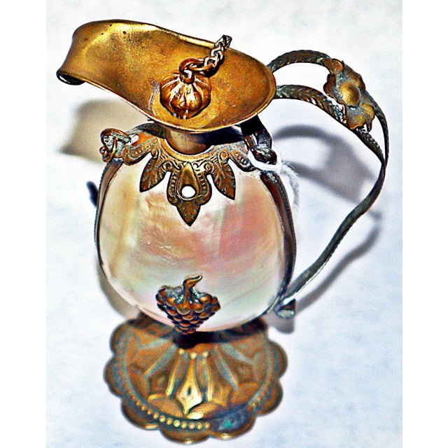 19c French Shell Bud Vase For Sale - Image 4 of 6