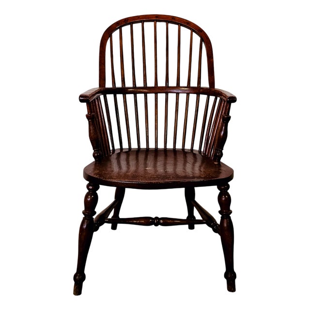 Antique Armchair in Oak For Sale