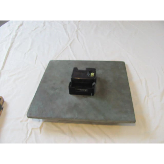 Harpswell House Slate Clock For Sale - Image 4 of 11