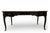 French Late 20th Century Drexel Louis XV Laqured Leather Top Writing Desk For Sale - Image 3 of 4