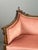 20th Century Louis XVI Style Sofa in Carved Wood and Velvet For Sale - Image 5 of 13