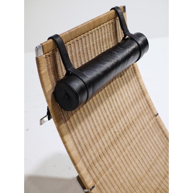 PK24 Lounge Chair in Rattan by Poul Kjaerholm for Fritz Hansen, 1988 For Sale - Image 6 of 14