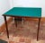 Game table for all kinds of board games. (Poker Game, scrabble, mahjong, card games, and dominoes). Top with a green...