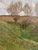 Late 19th Century Hans Richard Volkmann, Weidenplan, 1896, Oil Painting on Canvas For Sale - Image 5 of 13