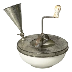 Italian Metal Mayonnaise Maker by Lavero, 1911