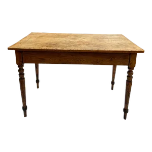 Antique Wood Side Table or Desk