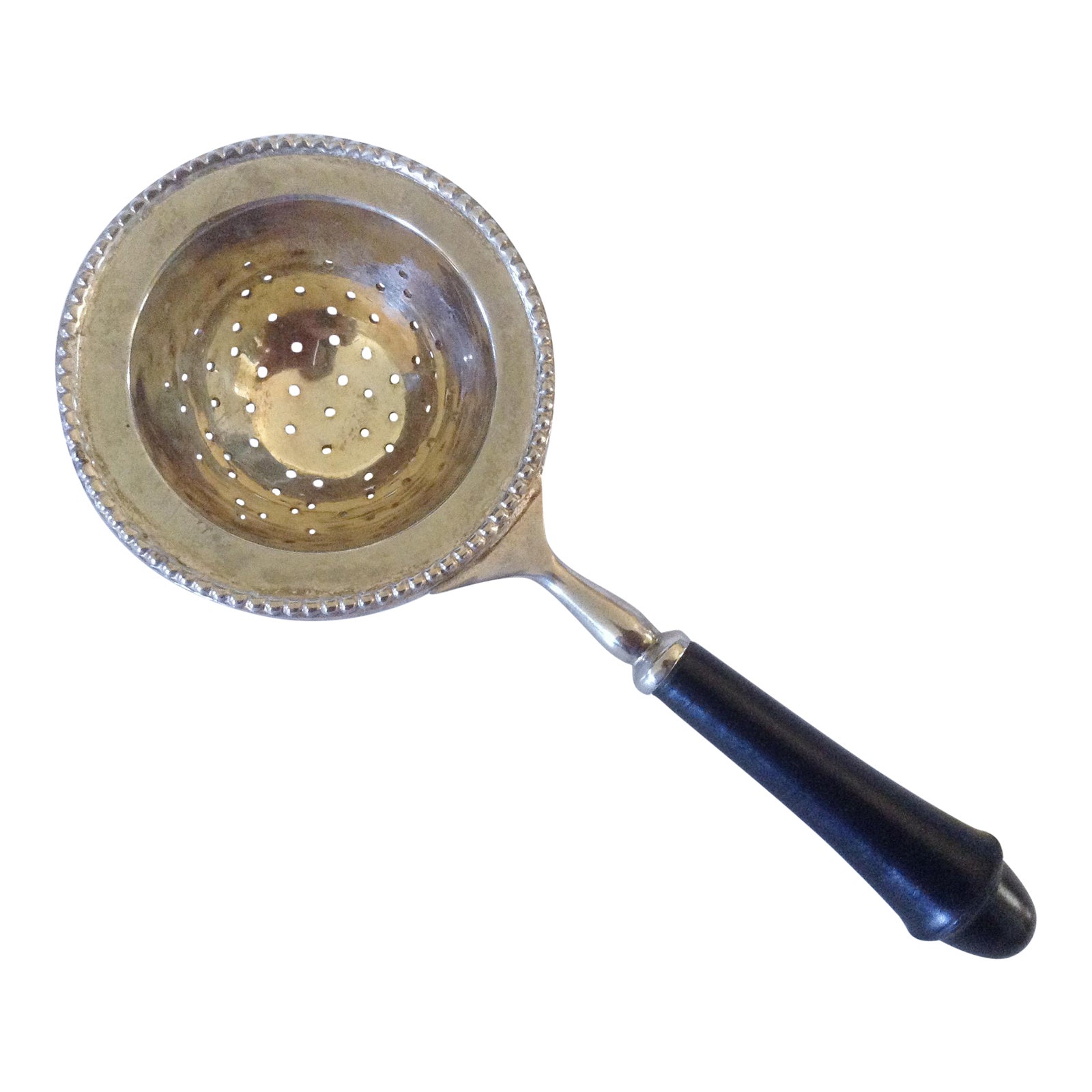 English Tea Strainer Chairish