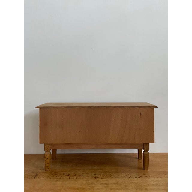 Henning Kjaernulf Style Oak Low Chest C. 1970s For Sale - Image 15 of 18