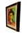 An expressive early 1960s mixed media portrait by listed artist Michael A. McClure. Created using watercolor and precisely...