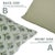 Not Yet Made - Made To Order Premium Block Water Replicant Cushion Cover 26x26 Inch Cotton Linen- Genda Pushp For Sale - Image 5 of 6