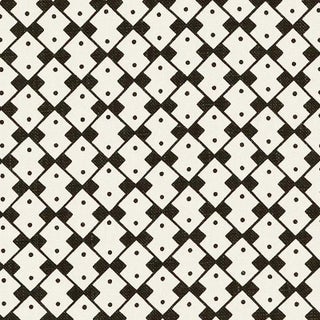 Sample- Schumacher X David Oliver Domino Fabric in Piano Forte For Sale