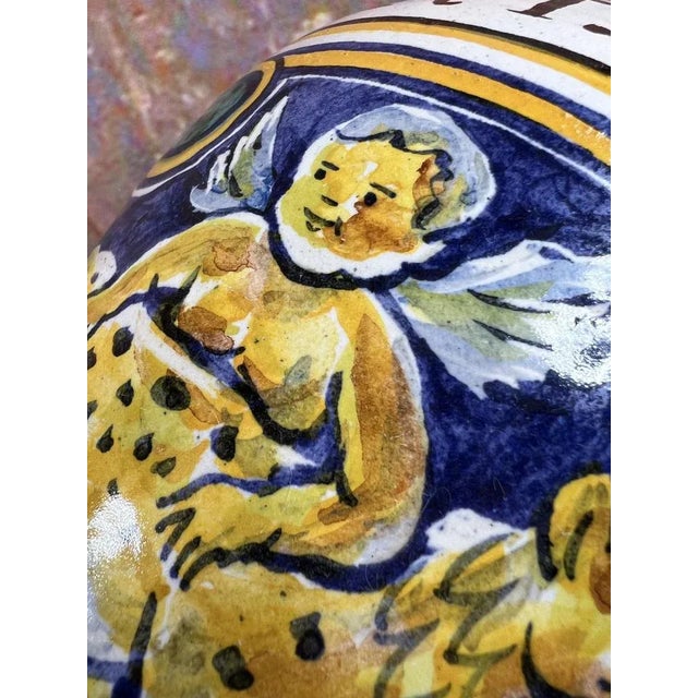 Vintage Pharmacy Jar or Vase For Sale - Image 10 of 13