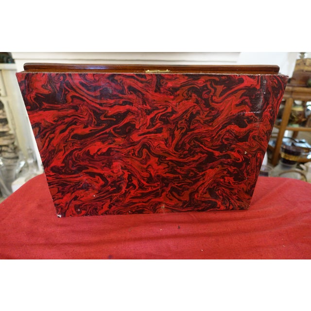 Tan 19th Century Rosewood Writing Desk Top For Sale - Image 8 of 9