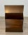 Modern Global View Modern Zebra Wood Finished Zig Zag Side Table For Sale - Image 3 of 5