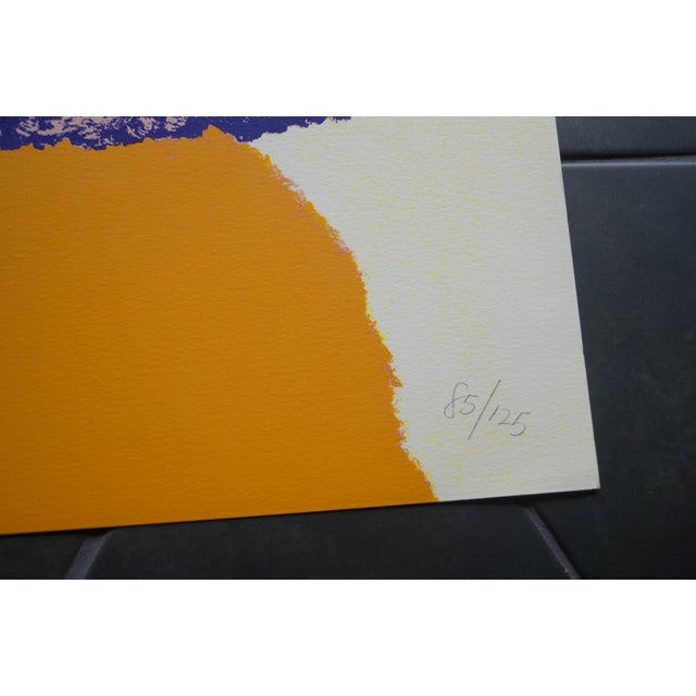 1970s 1970s Theodoros Stamos Infinity Field Screen Print - Signed & Numbered For Sale - Image 5 of 5