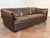 1970s Vintage 1970's Danish Modern Leather Sofa For Sale - Image 5 of 16