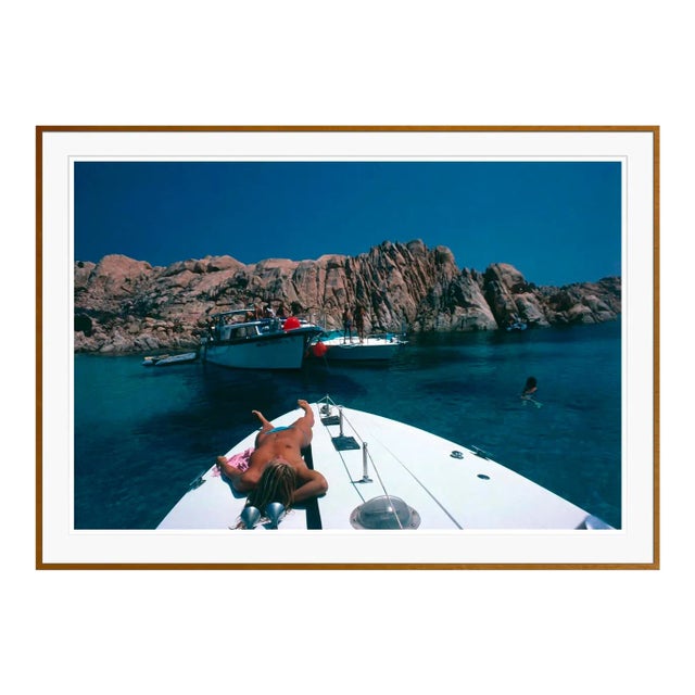 Countess on Deck 1982 by Slim Aarons Framed C-Print For Sale