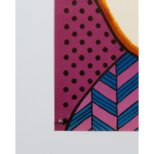 Paper Polish Circus Clown Poster from B. Bocianowski, 1979 For Sale - Image 7 of 9