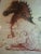 Paper 55" Pencil and Watercolor Horse by Ernesto Capdevila For Sale - Image 7 of 12