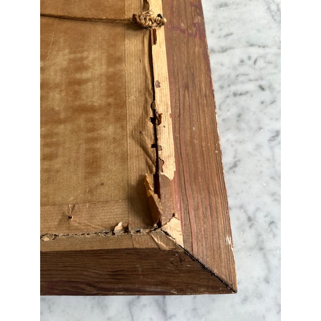 Campana, a Street in Nice, 1920s, Watercolor & Glass & Wood & Paper, Framed For Sale - Image 11 of 15