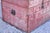 Wood Antique Primitive Country Red Distress Painted Wood Treasure Blanket Chest Trunk For Sale - Image 7 of 12