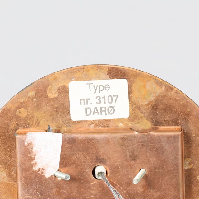 Semicircular Wall Lamps in Patinated Copper from Daro, Denmark, 1960s, Set of 2 For Sale - Image 6 of 7
